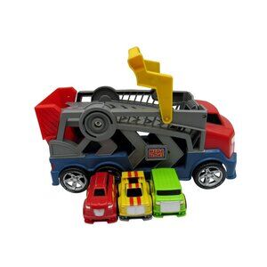 Mega Bloks Tiny n Tuff 2005 Vehicle Carrier Truck 16"